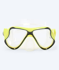 Watery snorkel set for adults - Delphina/Hudson - Yellow