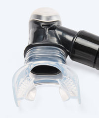 Watery Combo snorkel set for adults - Hudson Full-dry - Black