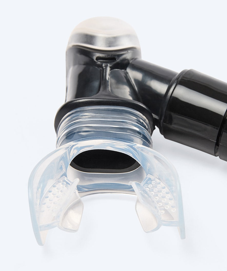 Watery Combo snorkel set for adults - Hudson Full-dry - Black