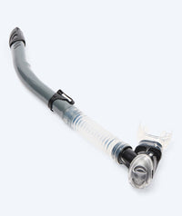 Watery semi-dry snorkel for adults - Hudson - Grey