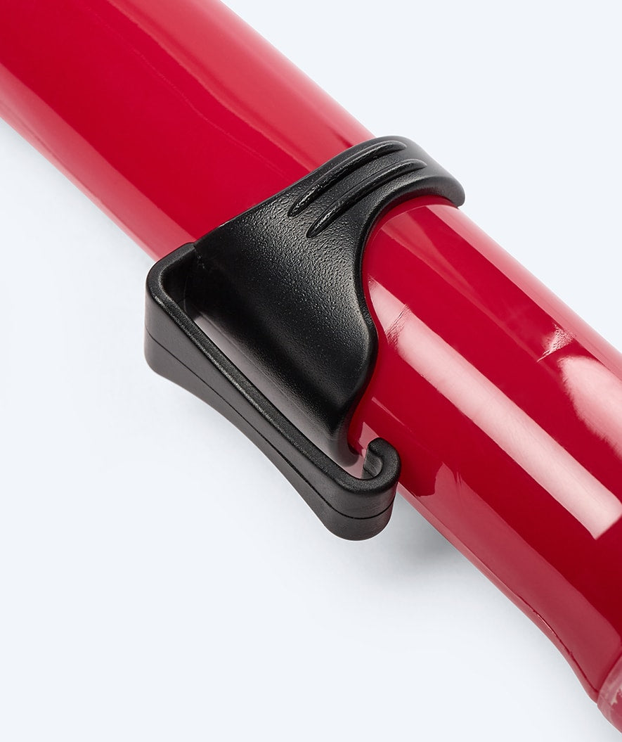 Watery semi-dry snorkel for adults - Hudson - Red