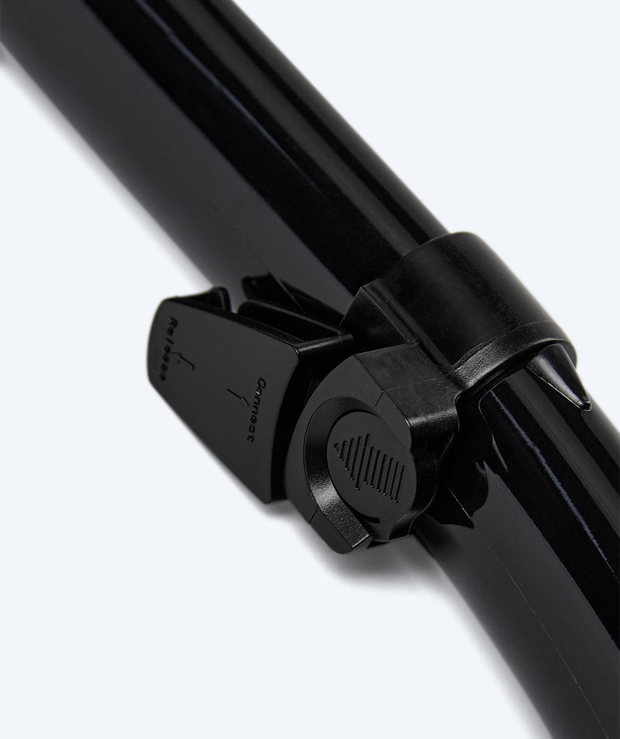 Watery full-dry snorkel for adults - Hudson - Black