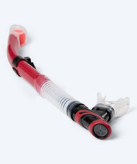 Watery full-dry snorkel for adults - Hudson - Red