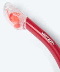 Watery full-dry snorkel for adults - Hudson - Red