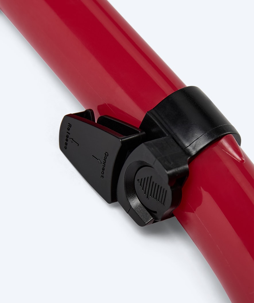 Watery full-dry snorkel for adults - Hudson - Red