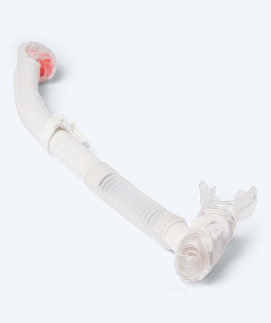 Watery full-dry snorkel for adults - Hudson - White