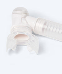 Watery full-dry snorkel for adults - Hudson - White