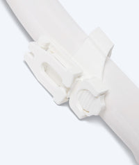 Watery full-dry snorkel for adults - Hudson - White