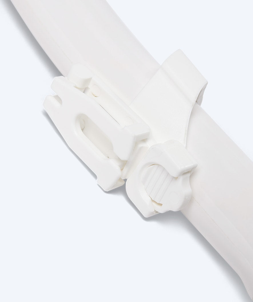 Watery full-dry snorkel for adults - Hudson - White