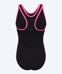 Watery swimsuit for girls - Hurley - Black/light pink