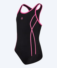 Watery swimsuit for girls - Hurley - Black/light pink