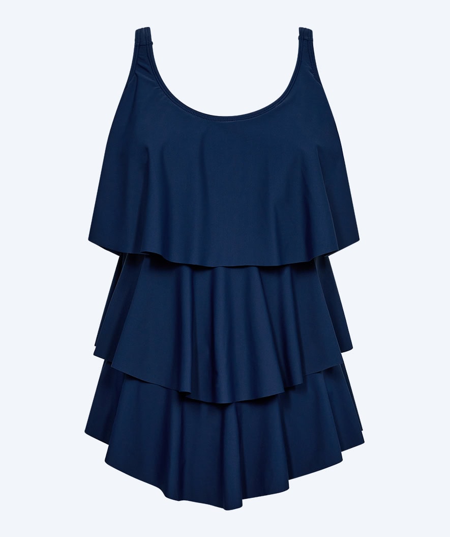 Watery swimsuit with skirt for women - Hydra - Dark blue