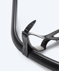 Watery center snorkel for adults (from 15 years) - Hydrolite - Black