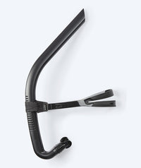 Watery center snorkel for junior (10-16) - Hydrolite - Black