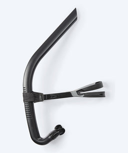Watery center snorkel for junior (10-16) - Hydrolite - Black