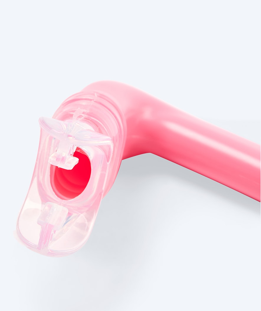 Watery center snorkel for junior (10-16) - Hydrolite - Pink