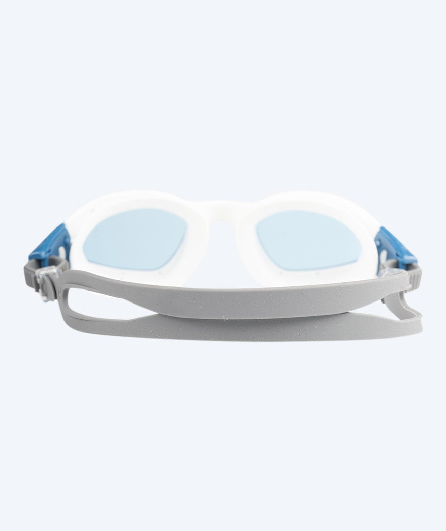 Watery exercise swim goggles - Hystrix Flex - White/blue
