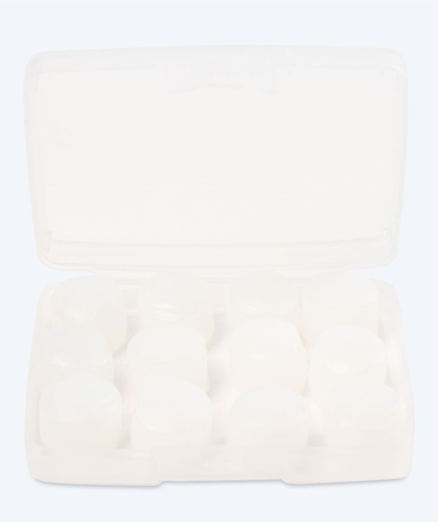 Watery earplugs for adults - Indra 6 par - Clear