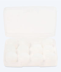 Watery earplugs for adults - Indra 6 pairs - Clear