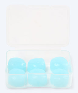Watery earplugs for adults - Indra 3 pairs - Blue
