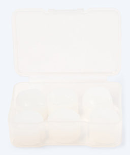Watery earplugs for adults - Indra 3 pairs - Clear