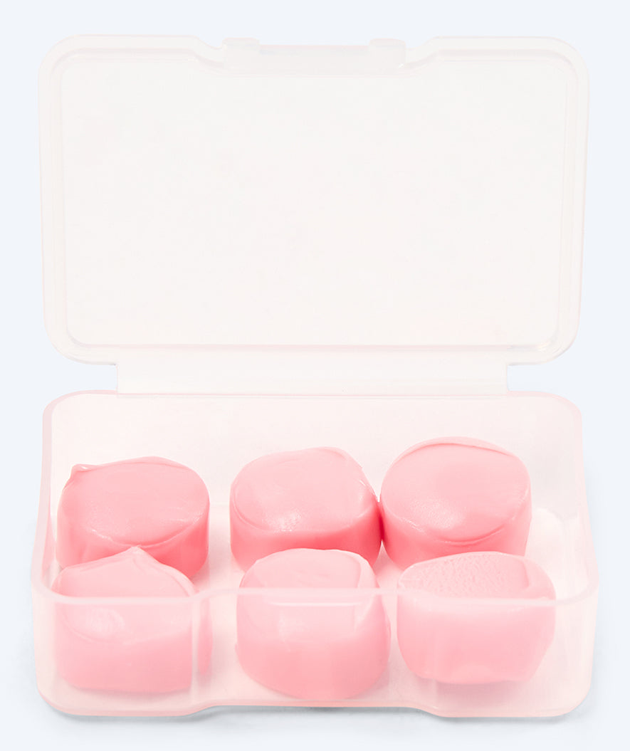 Watery earplugs for kids - Indra 3 par - Light pink