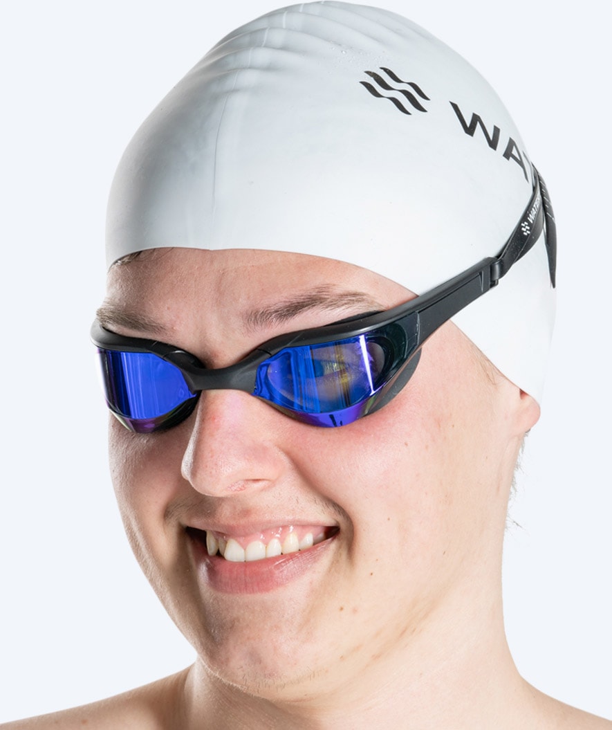 Watery swim goggles - Instinct Elite Mirror - Black/gold