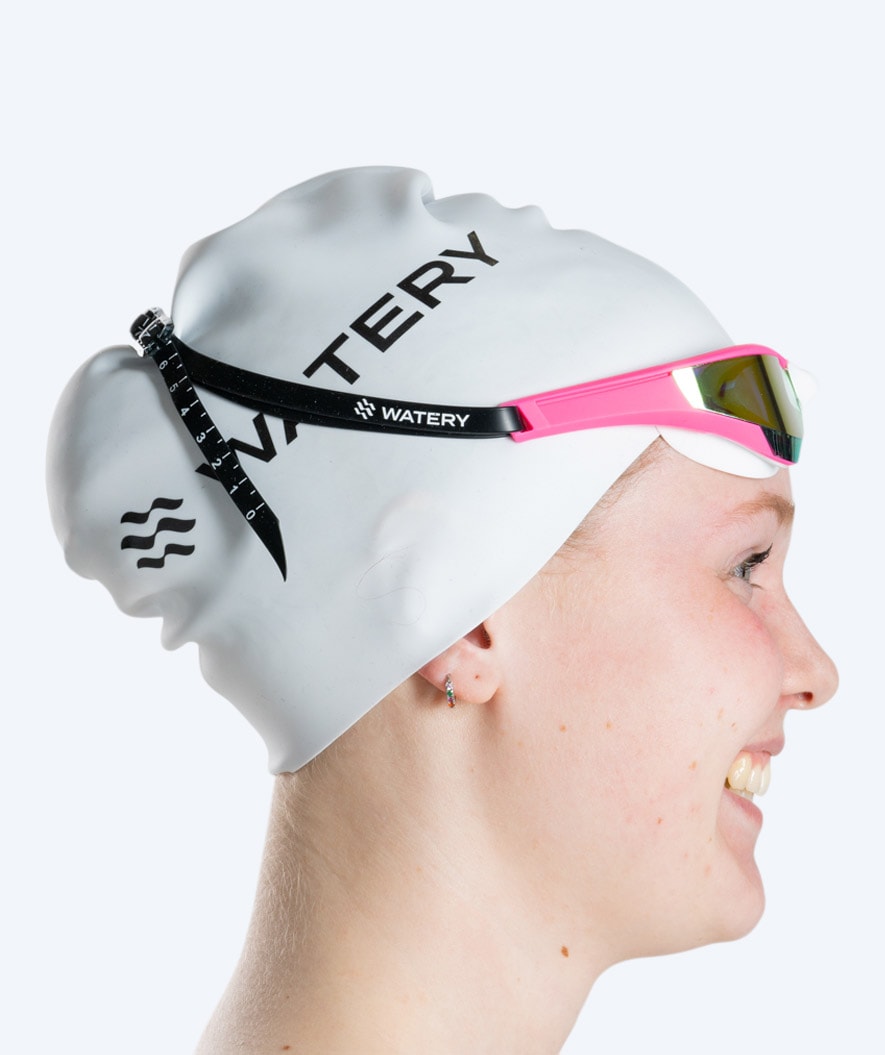 Watery swimming goggles - Instinct Elite Mirror - Pink/gold