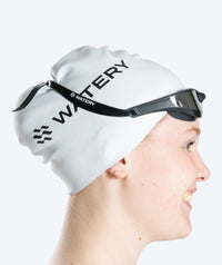Watery swimming goggles - Instinct Elite Mirror - Black/silver