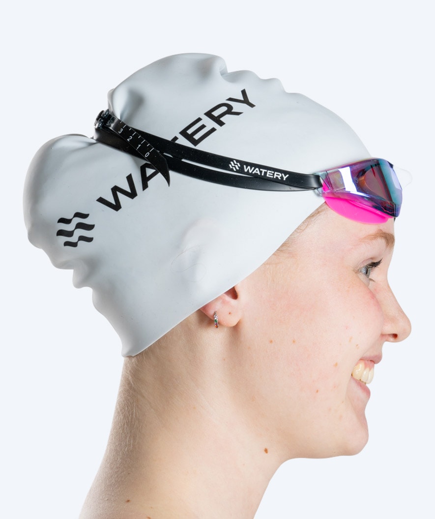 Watery swimming goggles - Instinct Mirror - Pink/gold