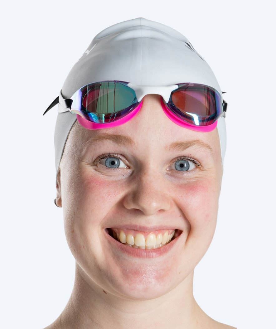 Watery swimming goggles - Instinct Mirror - Pink/gold