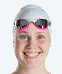 Watery swim goggles - Instinct Mirror - Pink/silver