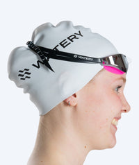 Watery swim goggles - Instinct Mirror - Pink/silver