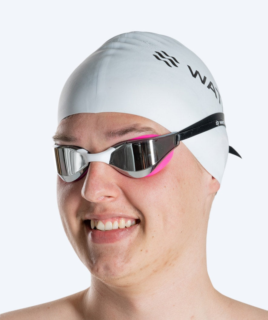 Watery swim goggles - Instinct Mirror - Pink/silver