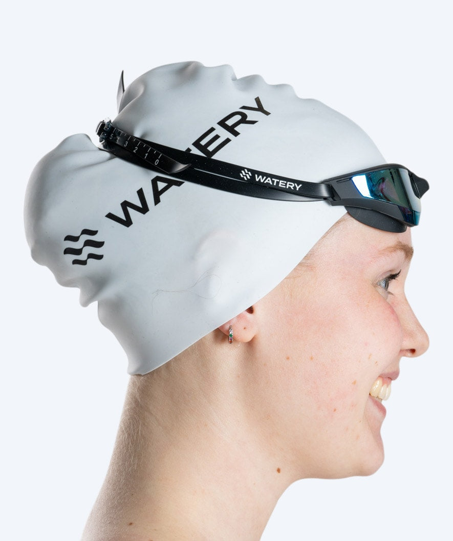 Watery swimming goggles - Instinct Ultra Mirror - Black/blue