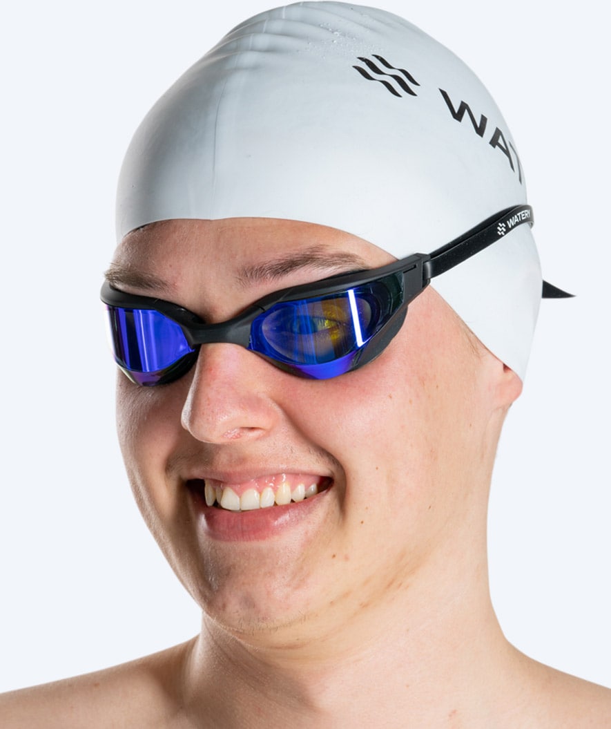 Watery swimming goggles - Instinct Ultra Mirror - Black/blue