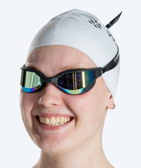 Watery swim goggles - Instinct Ultra Mirror - Black/gold
