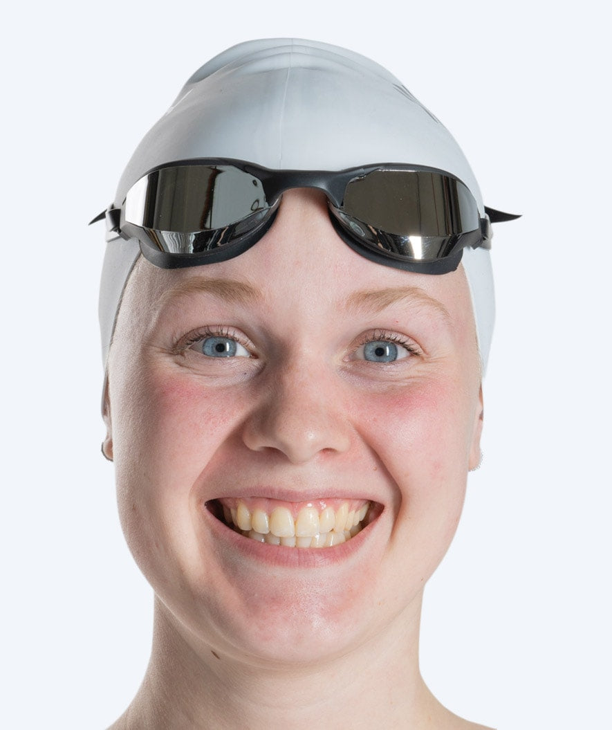 Watery swim goggles - Instinct Ultra Mirror - Black/silver