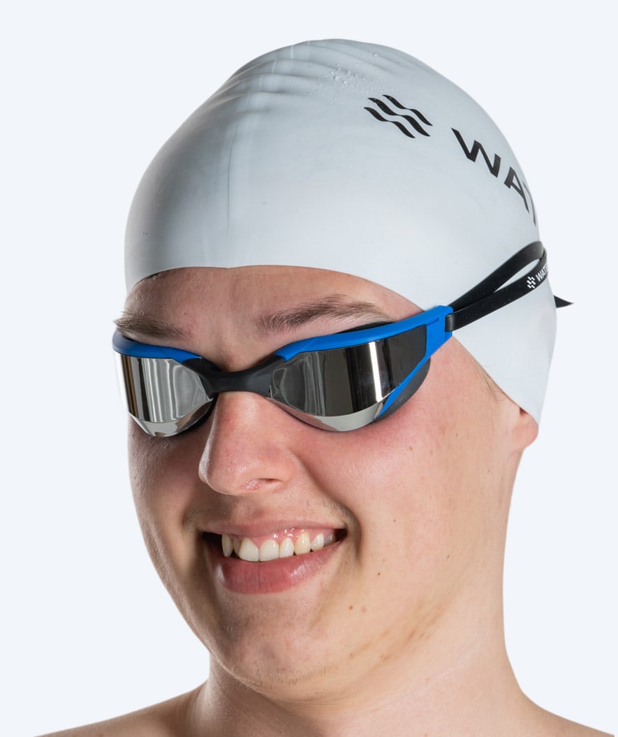 Watery swimming goggles - Instinct Ultra Mirror - Blue/silver