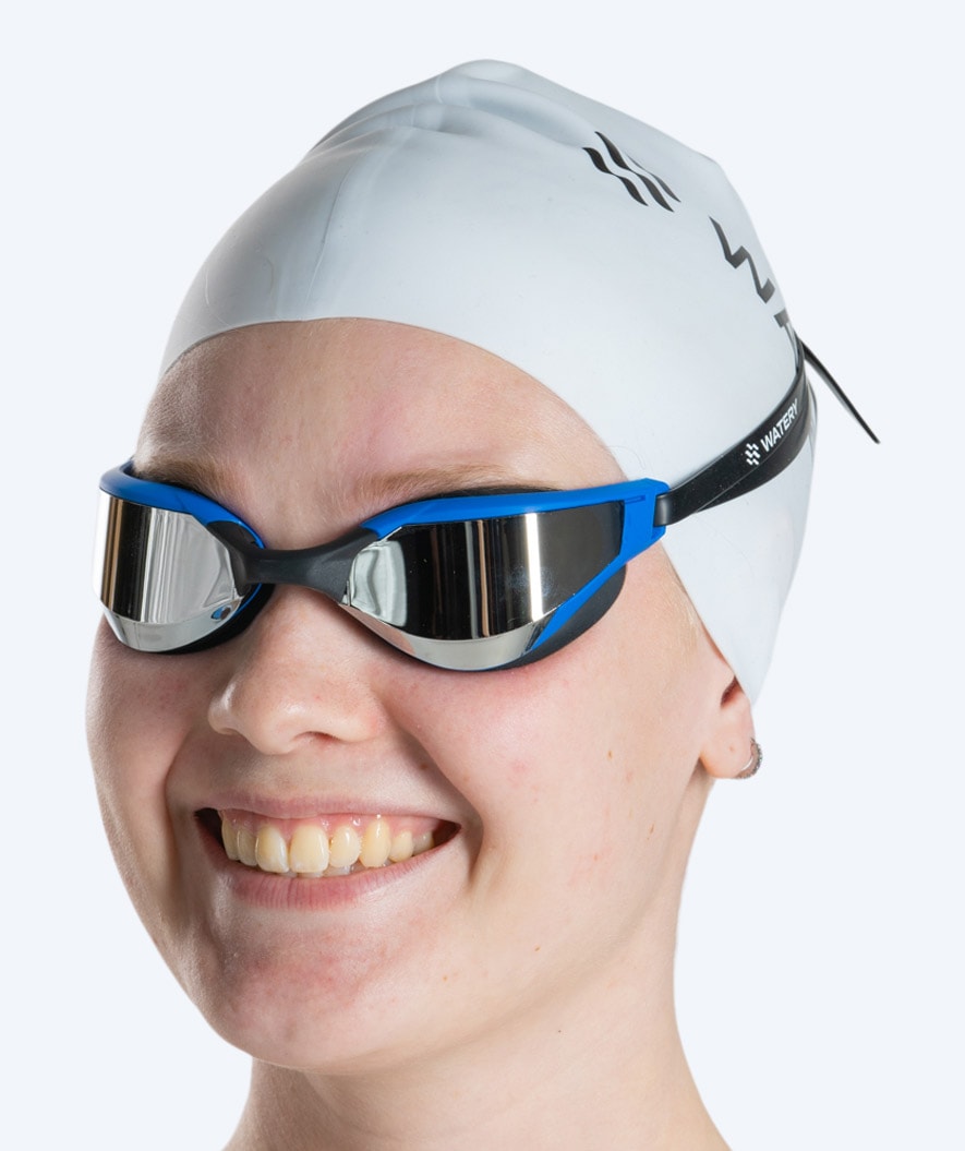 Watery swimming goggles - Instinct Ultra Mirror - Blue/silver