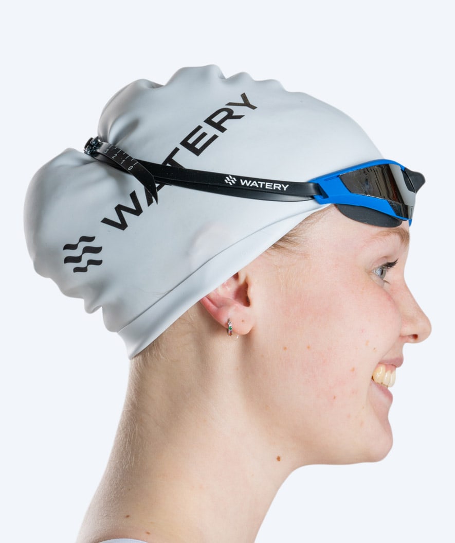 Watery swimming goggles - Instinct Ultra Mirror - Blue/silver