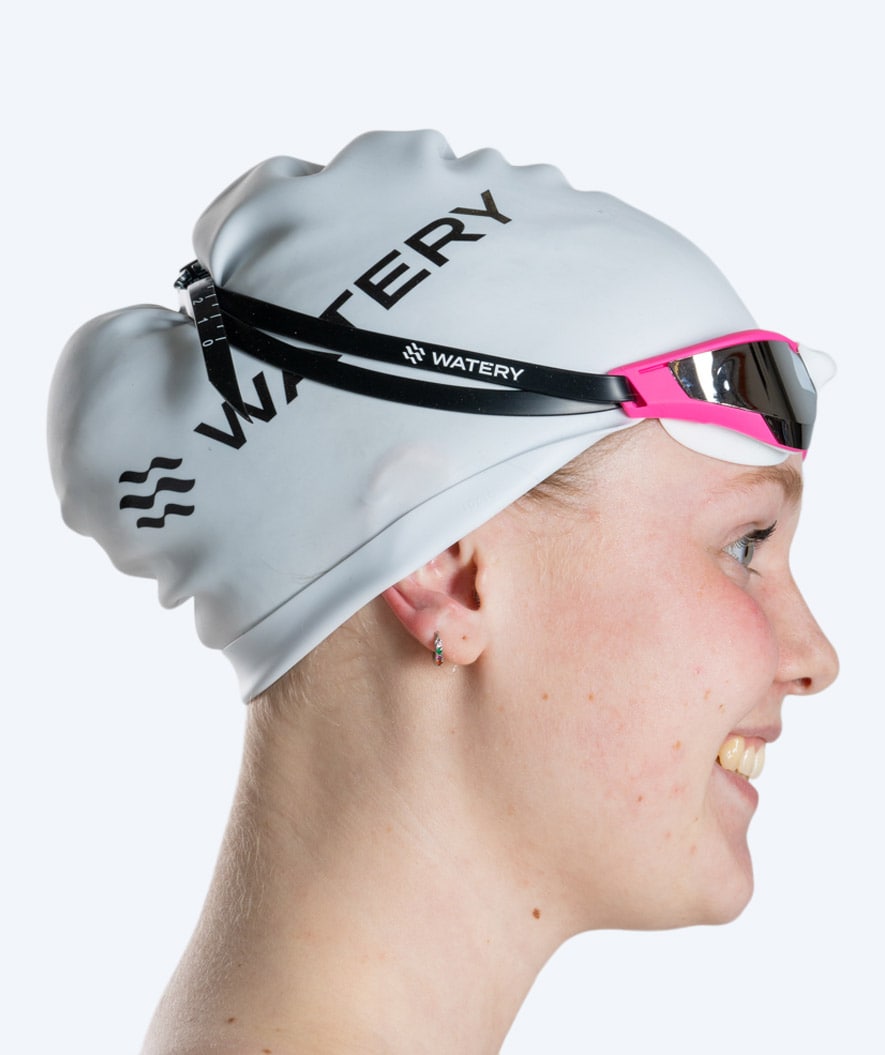 Watery swimming goggles - Instinct Ultra Mirror - Pink/silver