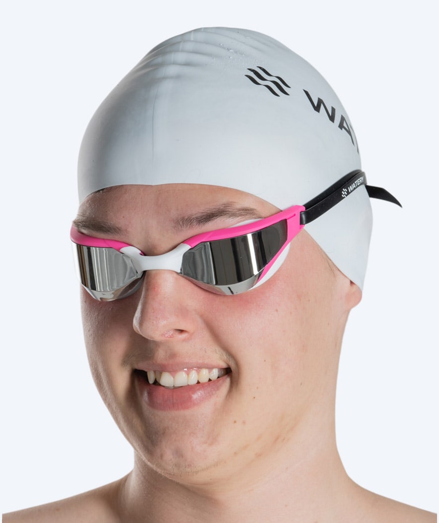 Watery swimming goggles - Instinct Ultra Mirror - Pink/silver