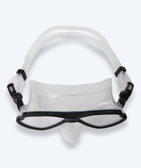 Watery diving mask for adults (from 15 years) - Itzel - Black