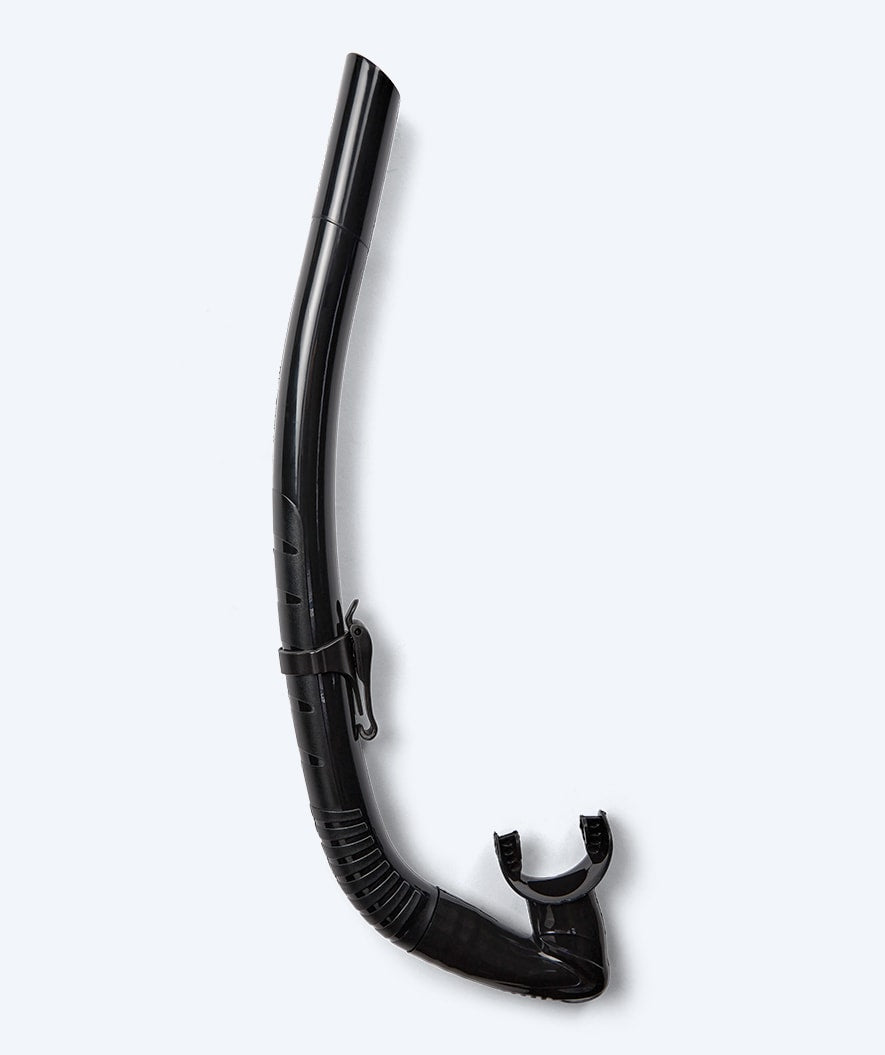 Watery Combo snorkel set for adults (from 15 years) - Rudder Camo/Itzel - Black