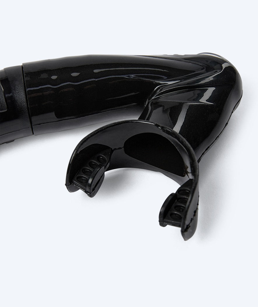 Watery Combo snorkel set for adults (from 15 years) - Rudder Camo/Itzel - Black