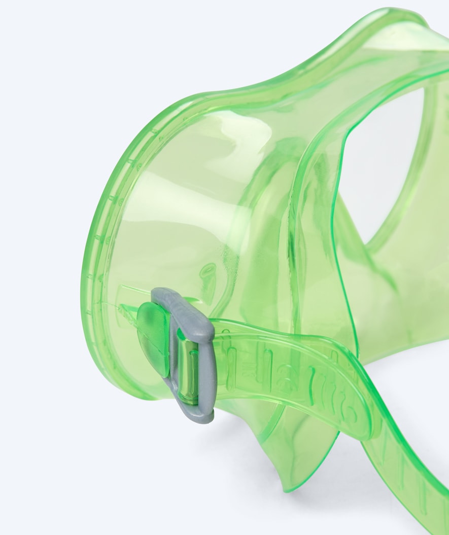 Watery diving mask for junior (8-15) - Jubal - Green