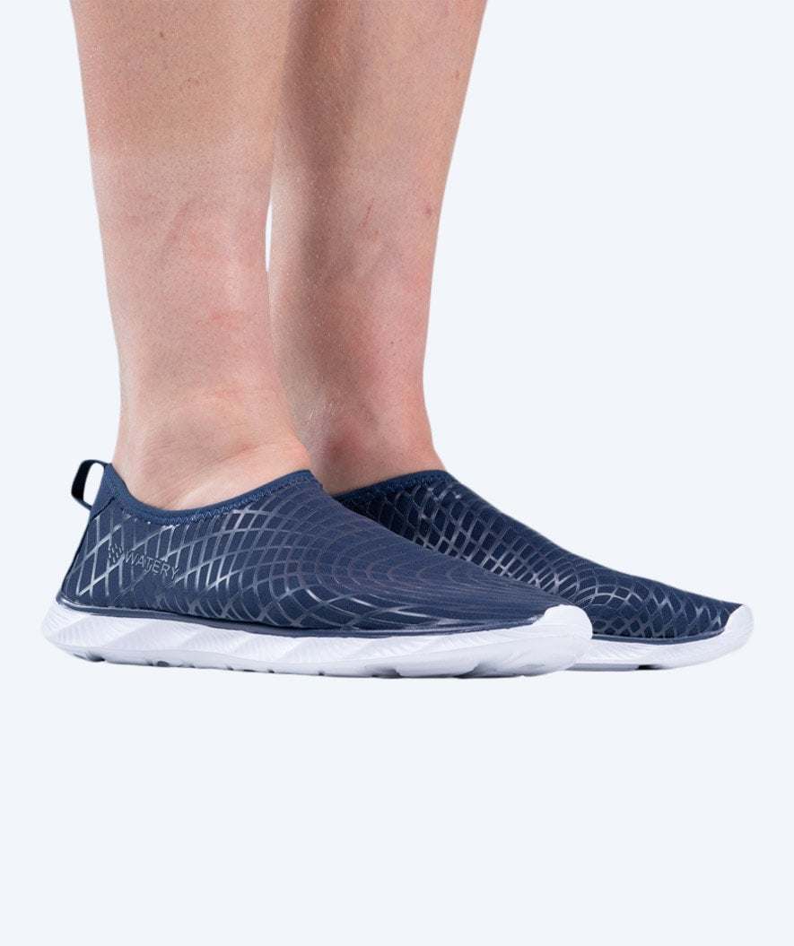 Watery swim shoes for adults - Kawaii - Dark blue