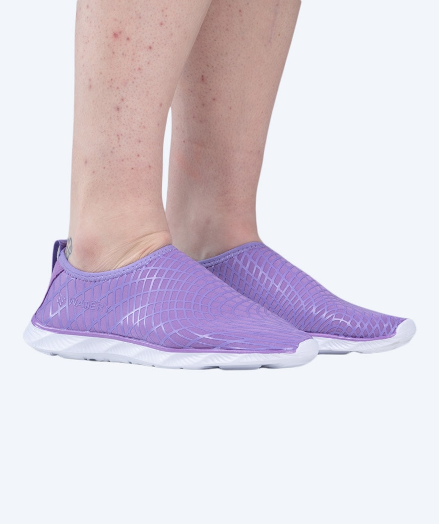 Watery swim shoes for adults - Kawaii - Purple