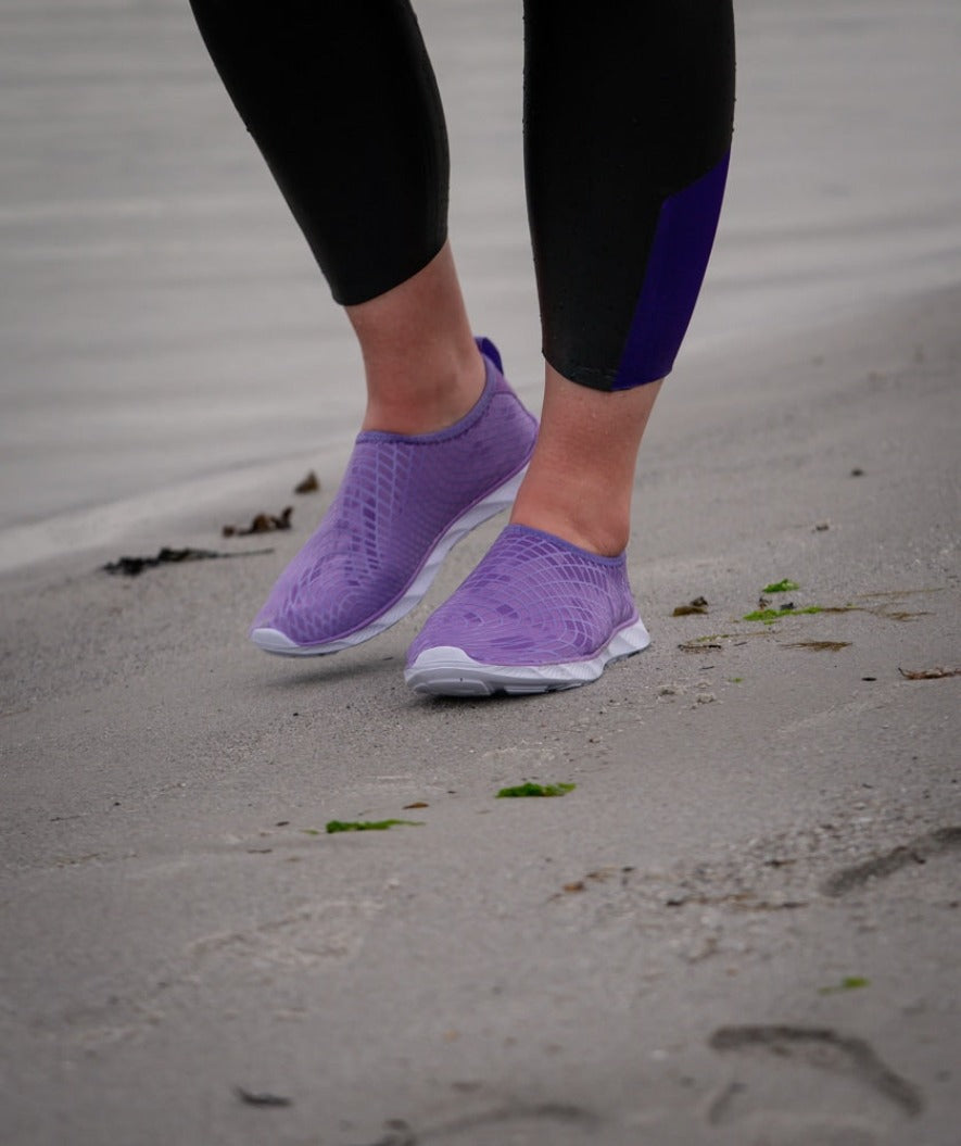 Watery swim shoes for adults - Kawaii - Purple
